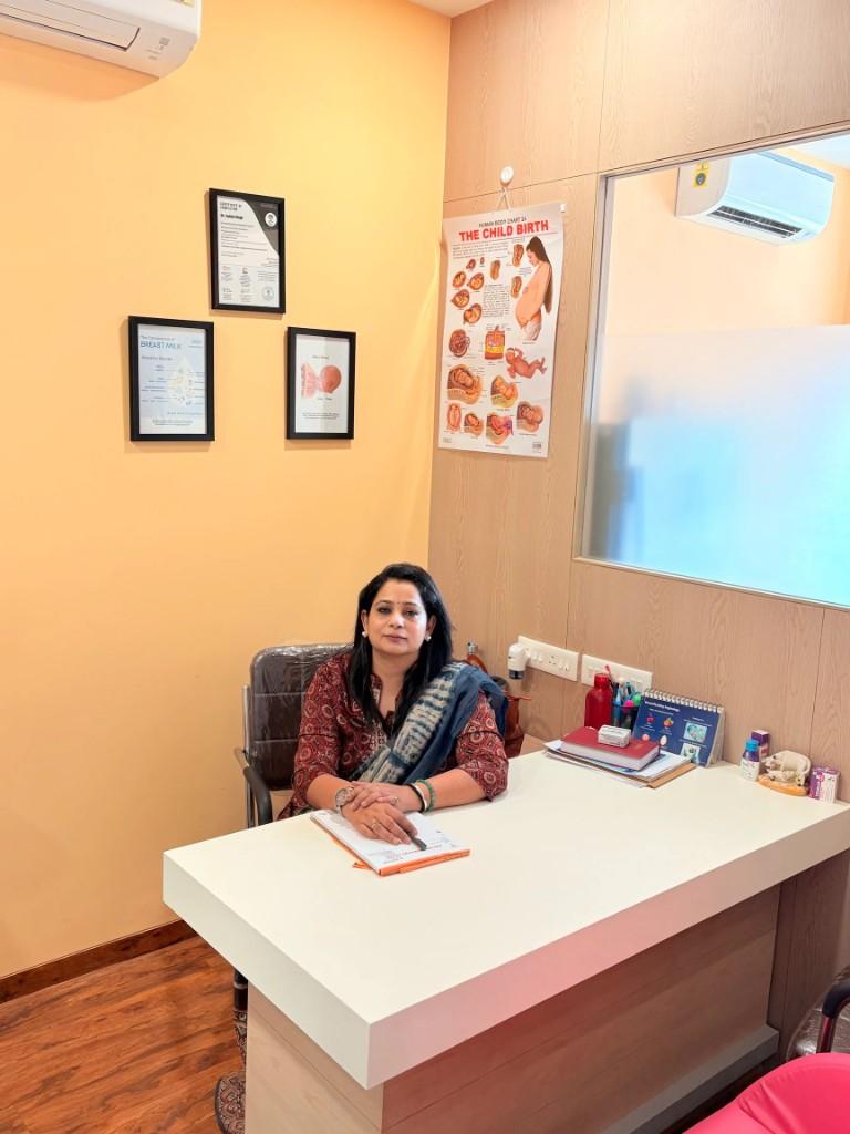 Dr. Sohini Singh in a consultation setting